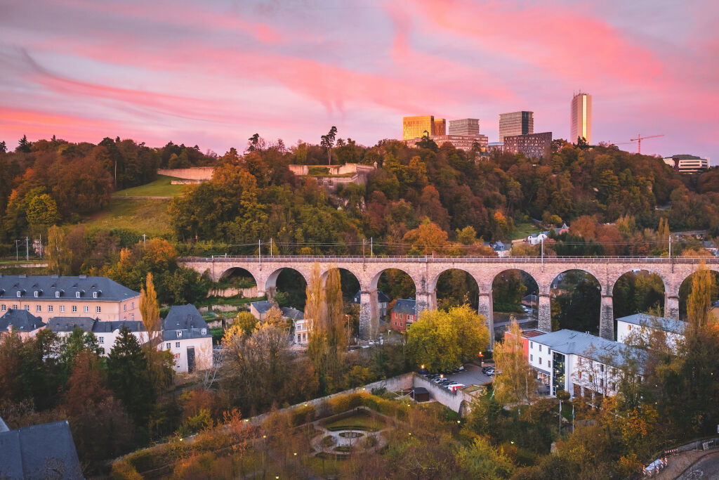 Jeden z najbardziej charakterystycznych widoków miasta Luksemburg, Najbardziej instagramowe miejsca w Luksemburgu -