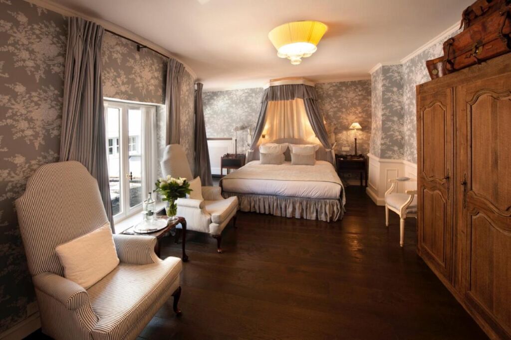    pokój w The Pand Hotel - Small Luxury Hotels of the World, fot. booking.com, hotele w Brugii 