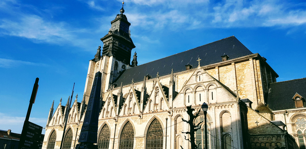 Kościół Notre-Dame de la Chapelle, Bruksela, Belgia, fot. shutterstock.com